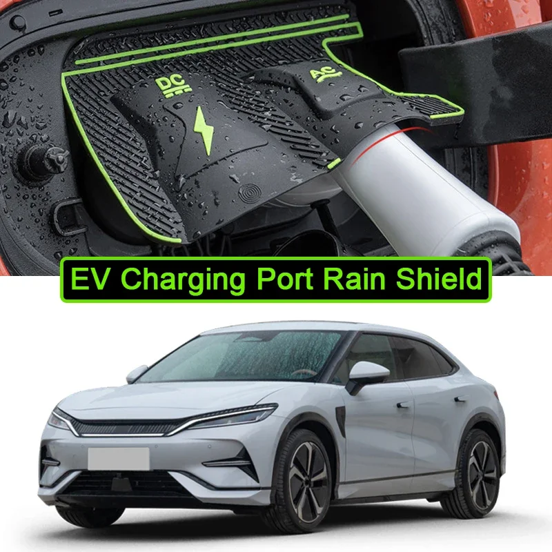 

New Energy Car Rain Shield Sticker For BYD Seal U SONG Plus SONG L EV Charging Port Waterproof Protector Cover Auto Accessories