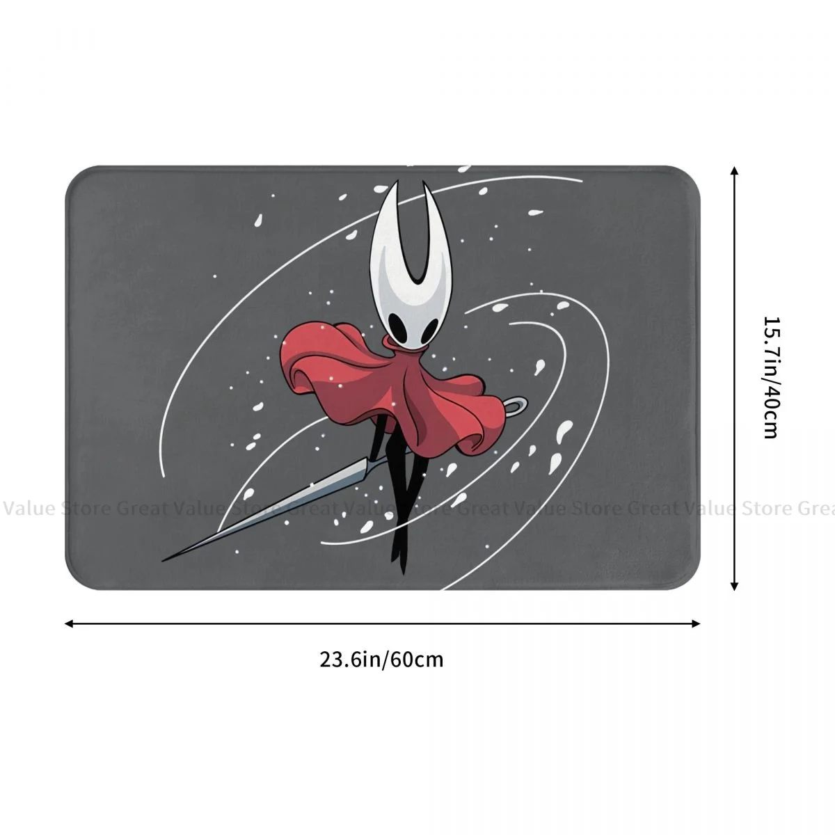 Hollow Knight Game Bathroom Mat Mysterious Princess Doormat Kitchen Carpet Balcony Rug Home Decoration