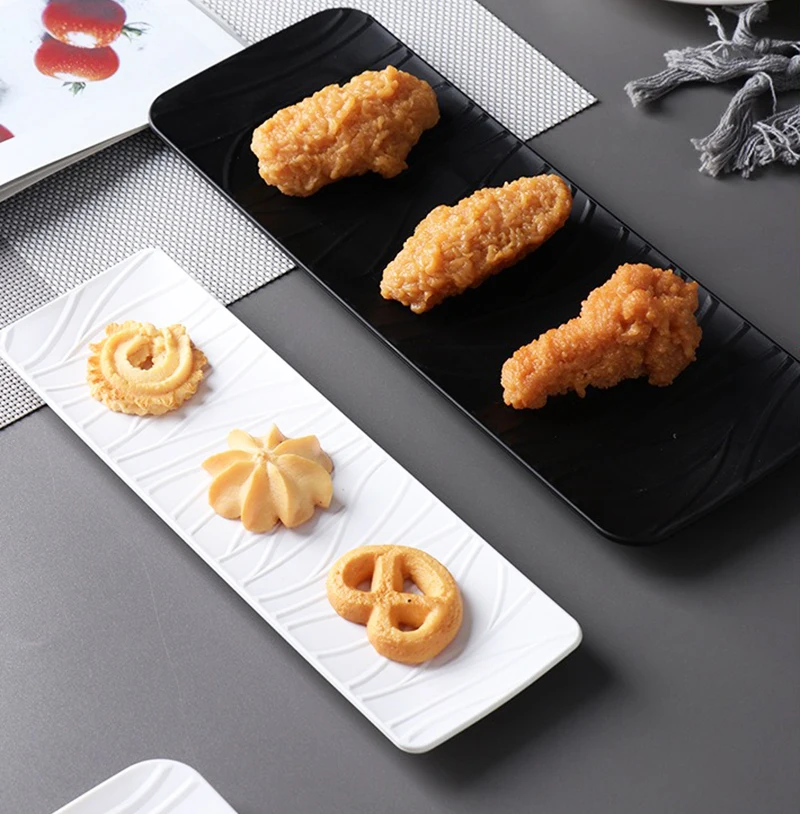 Japanese-style Sushi Plate Easy To Clean Elegant Design Durable Trending Tableware Unique Sushi Serving Essentials Versatile