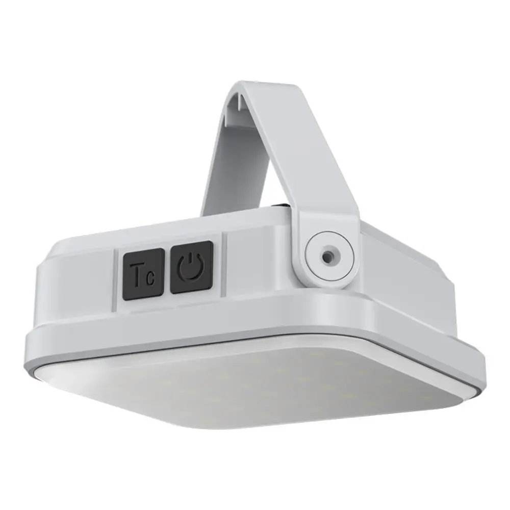 إضاءة الطوارئ ضوء التخييم الشمسية المحمولة القابلة لإعادة الشحن LED مصباح معلق عرض الطاقة الرقمية مصباح التخييم خيمة خارجية #1