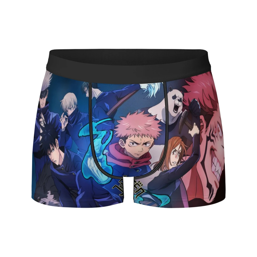 

Jujutsu Kaisen Milk Silk Man Underwear Boxer Men Underpants Men's Panties Boxers Shorts