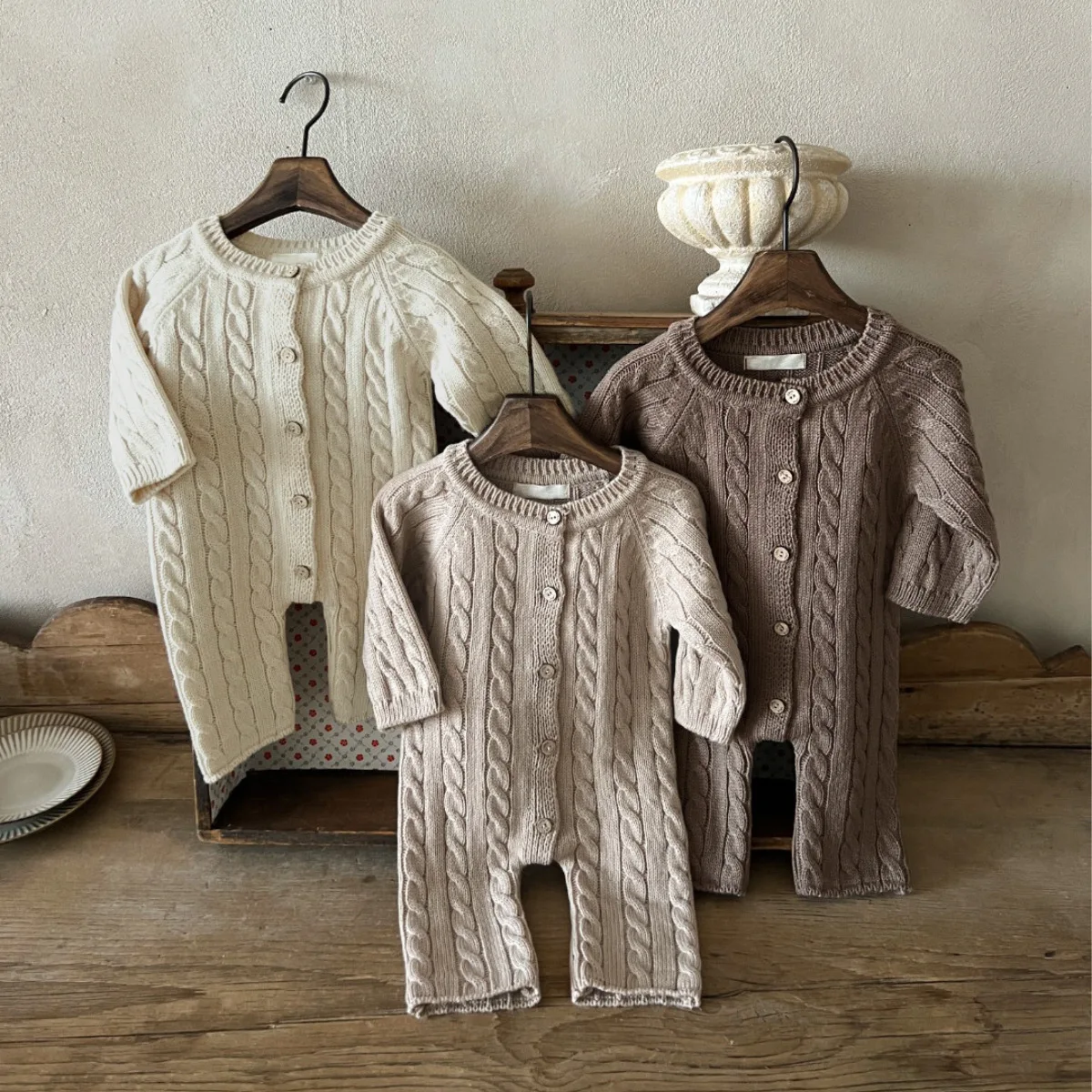 

Одежда для малышей, зима-осень, новый вязаный свитер для маленьких мальчиков, шерстяной комбинезон, цельная одежда