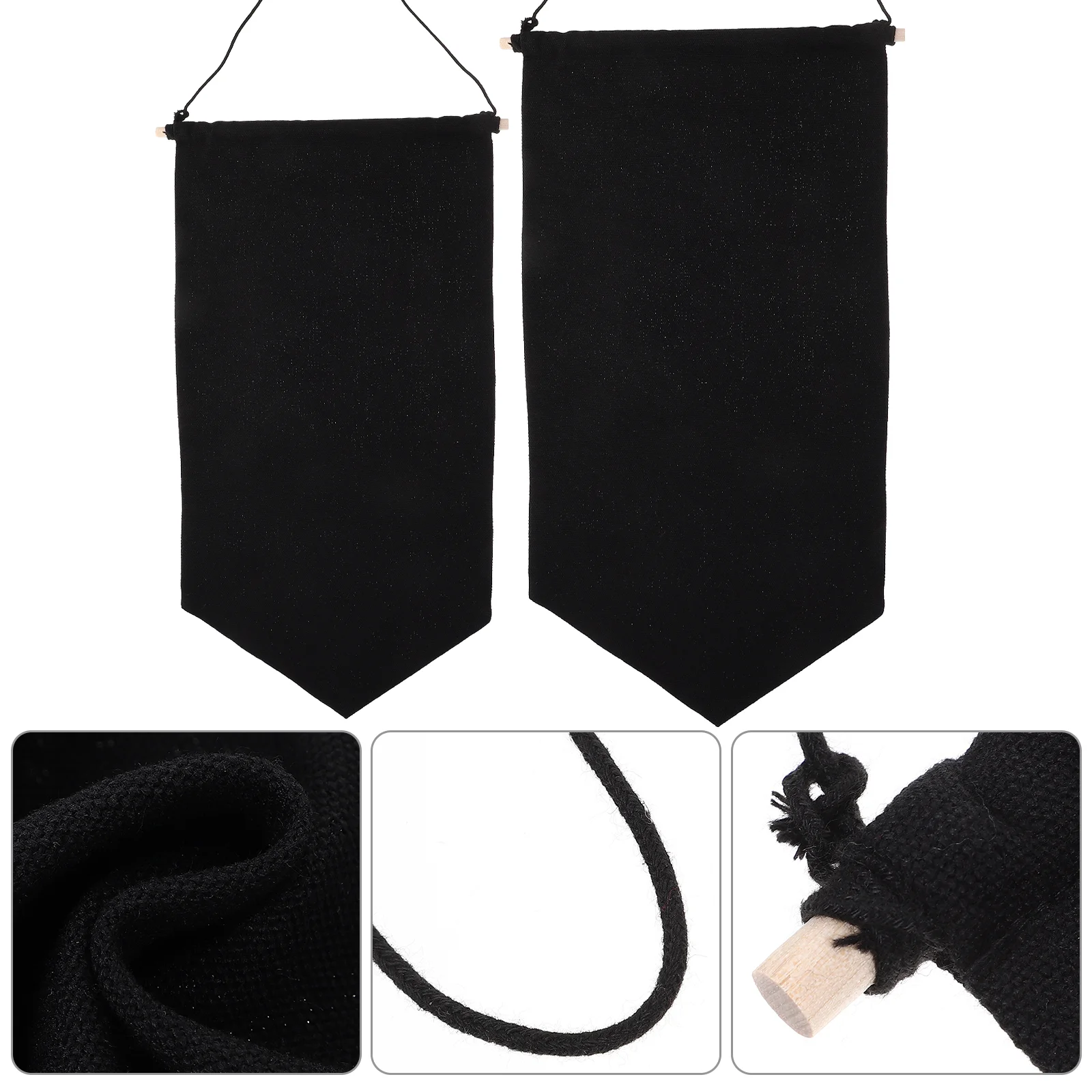 2 Pcs Chest Pin Display Board Badge Storage Cloth Banner Brooch Holder Poly Material Tear Resistant Portable ganizer