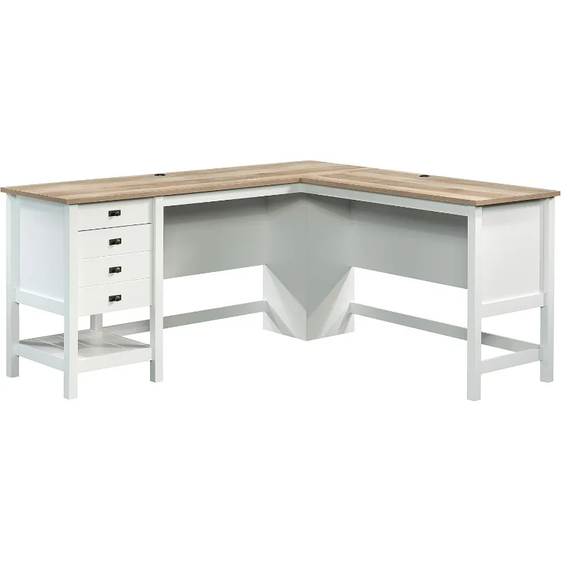 L Shaped Desk Computer Desk with Drawers