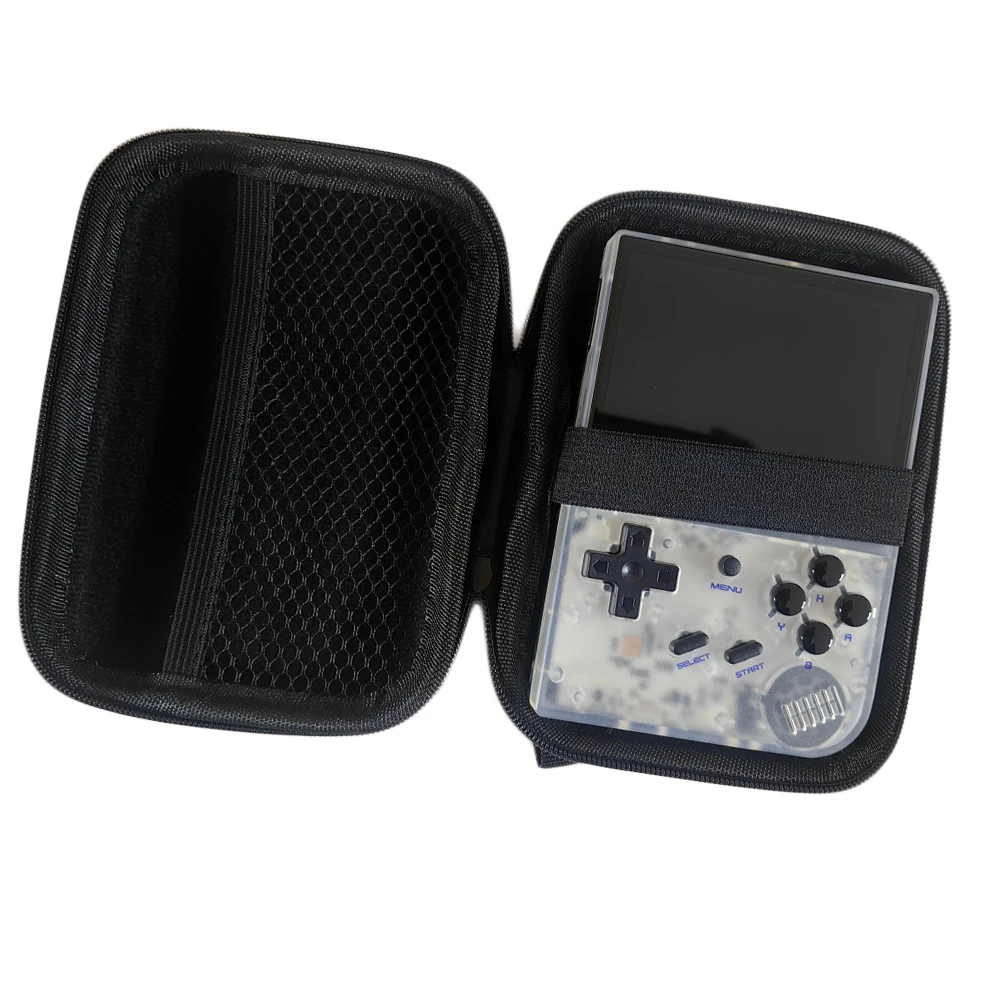 Handheld Game Console Case Bag,Carrying Case Cover for Miyoo Mini Plus/RG35XX,Portable Hard Travel Bag Game Accessories