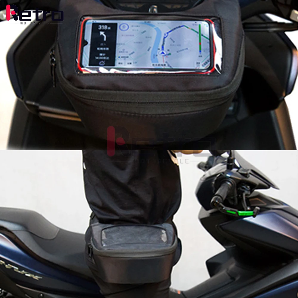Motorcycle Handlebar Bag Waist Bag Mobile navigation Bag for Yamaha XMAX300 XMAX250 XMAX125 X-MAX 300/250/125 water-proof bag