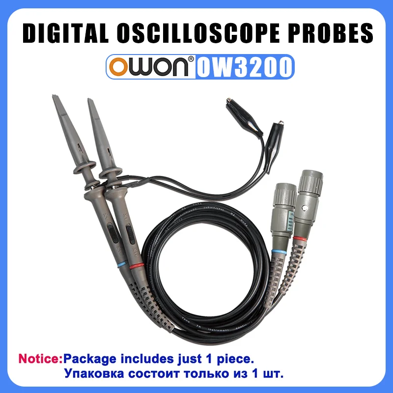 OWON Oszilloskop Zubehör OW3200 Digital Oszilloskop Sonde 200 MHz Für XDS HDS Serie Oszilloskope für OW3100 OW3060 OW3300