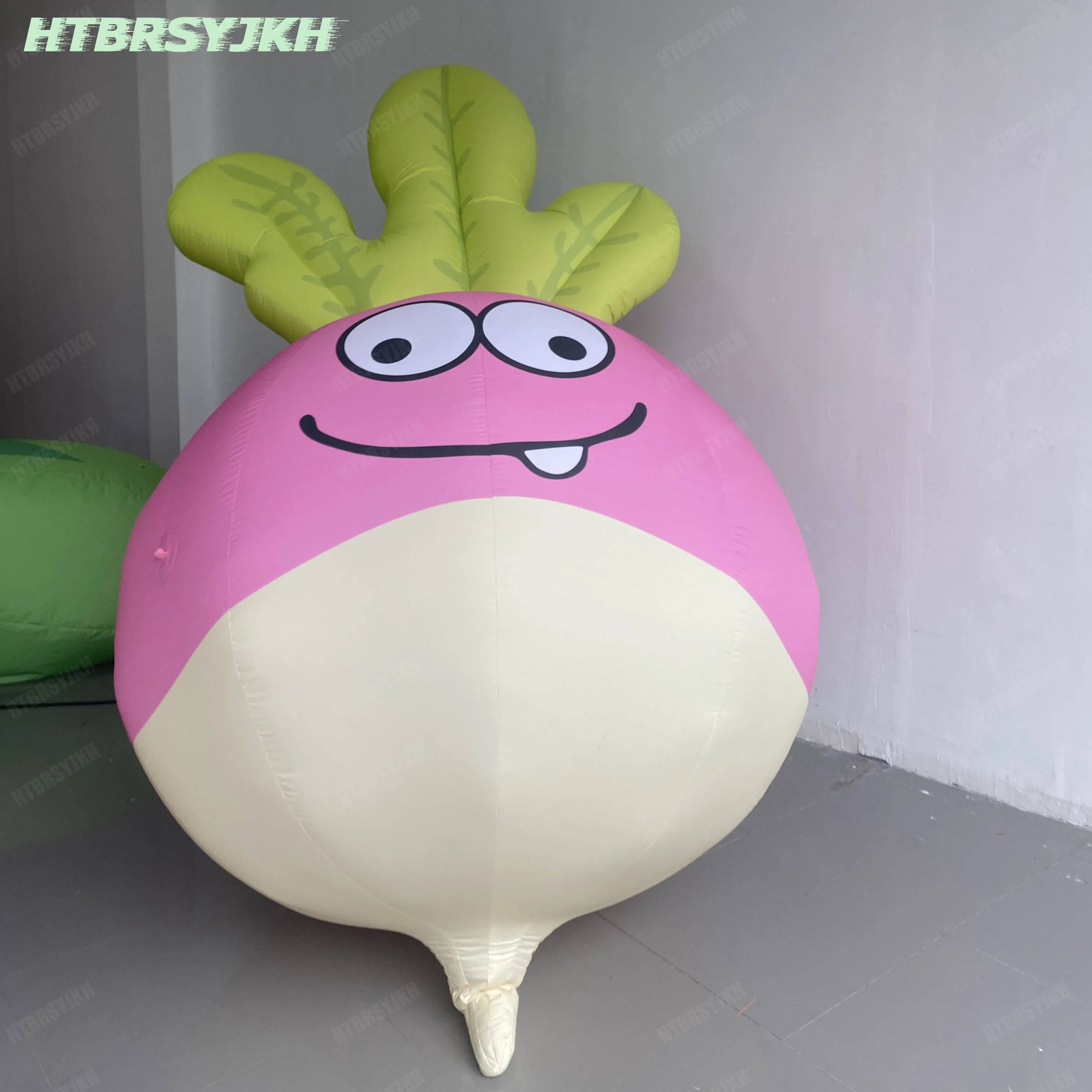 

Гигантская надувная репа/посадка на воздухе, мультяшная овощная кукла, уличный садовый декоративный реквизит для рекламы событий