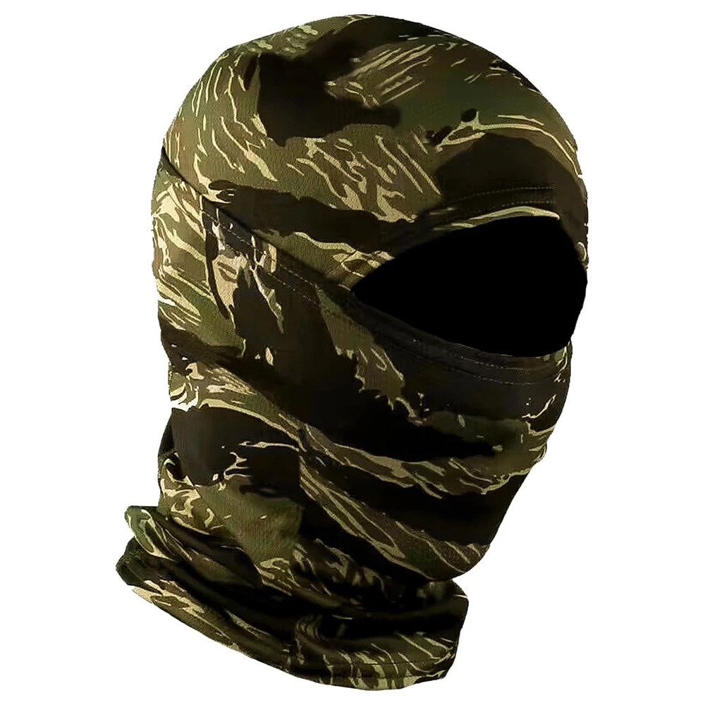 MUSION Fashion Camo Face Mask Bandana Balaclava Hood Headwear for Men Women Tactical Training Cycling Ski Wind-Resistant Hunting