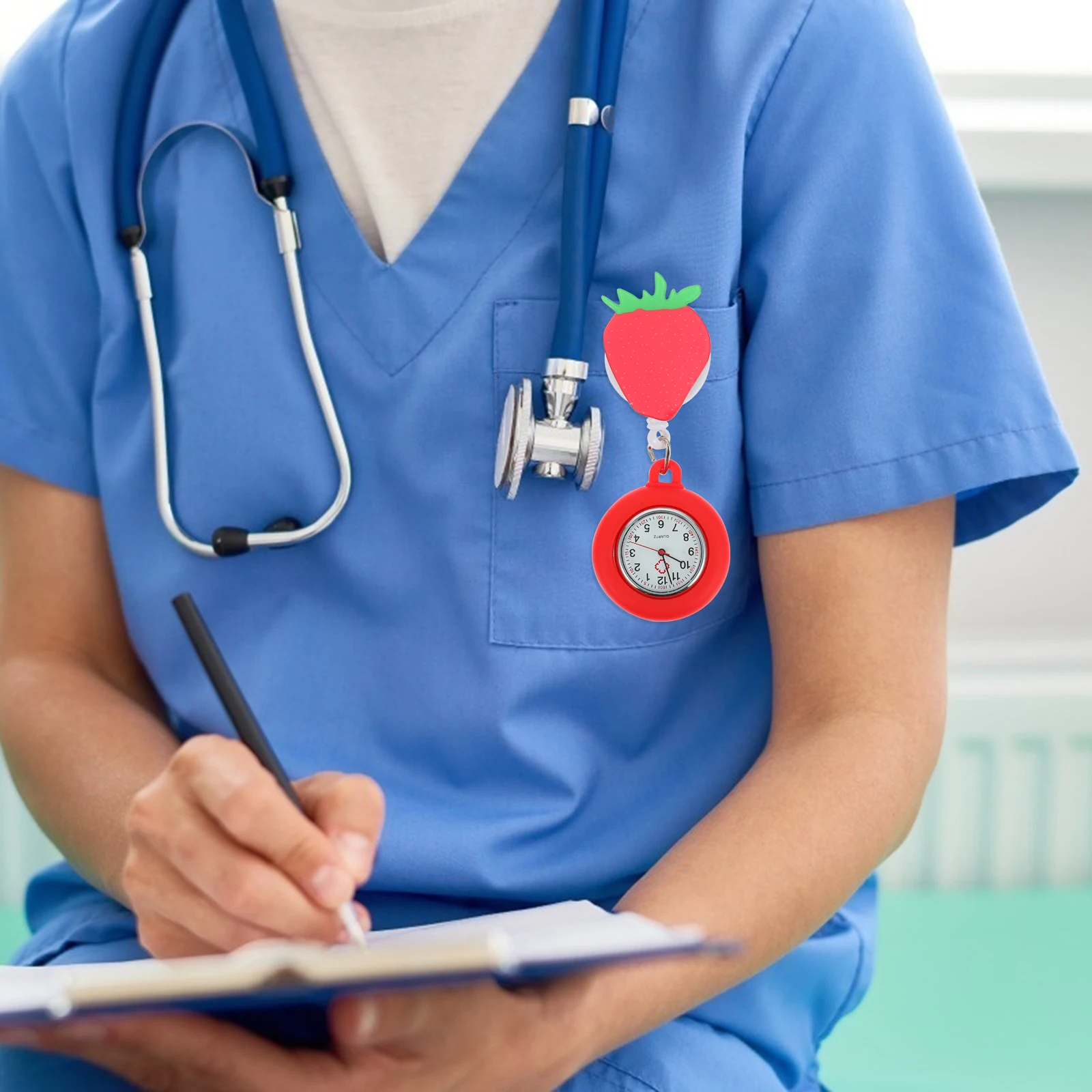 

Retractable On Nurse Quartz Retractable Nurse Watches For Nurses Portable Watch Portable Medical Hanging Watch