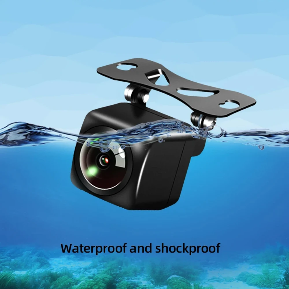 AHD720P reversing, car camera high definition night vision large screen navigation car reversing image blind spot monitoring