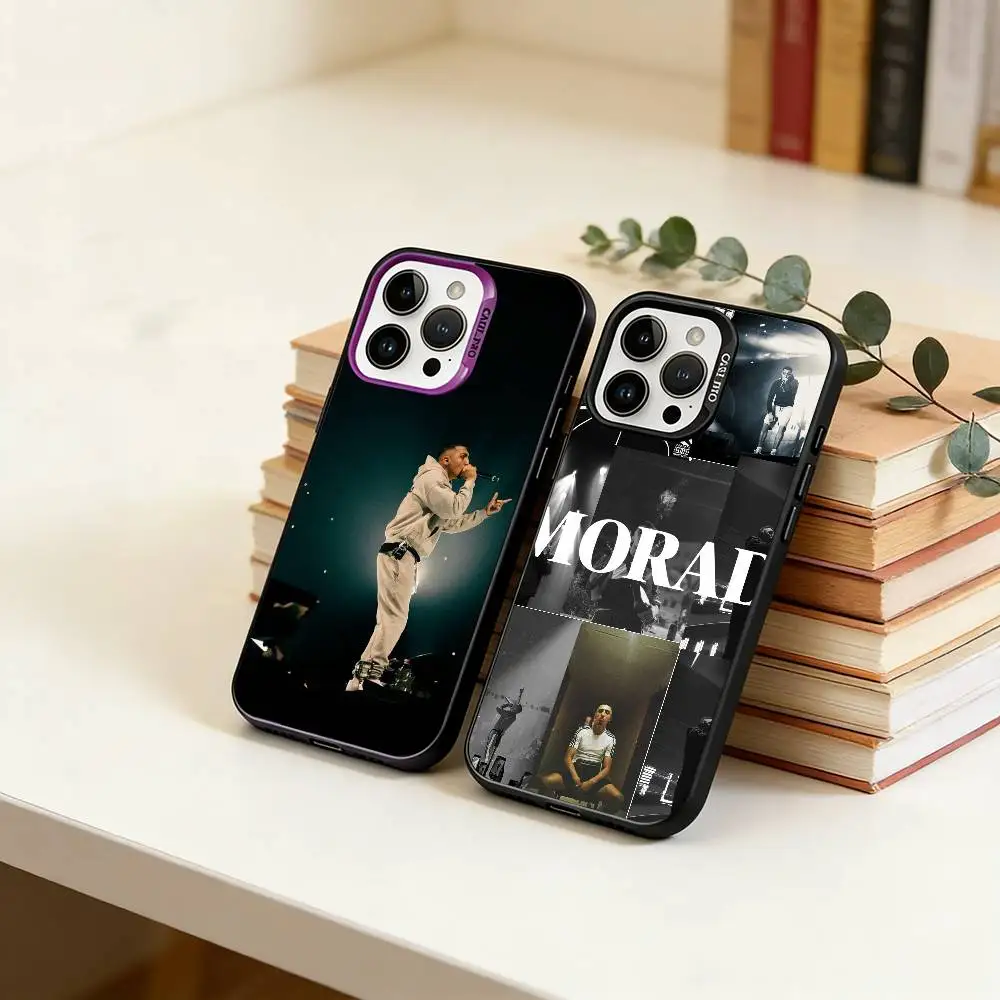 

Morad MDLR Morad Phone Case For iPhone 17,16,15,14,13,12,11 Plus,Pro Max,XS,Colored Silver Plated Inside Cover