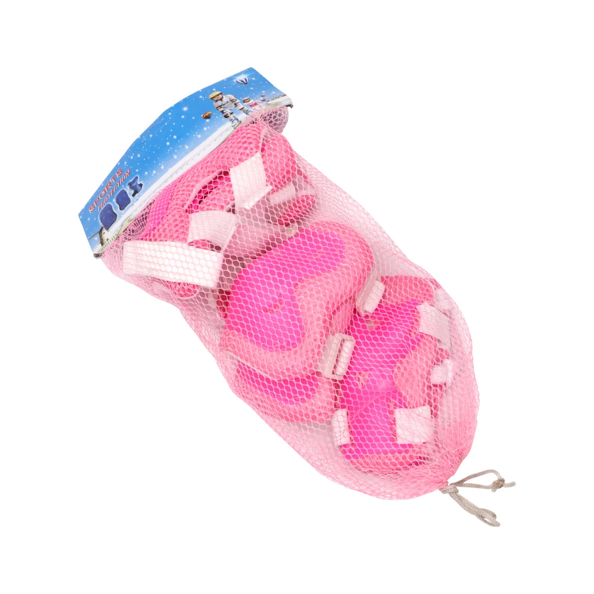 

Kids Bike Sports Knee Cap Elbow Pads Protective Pink Protector Toddler