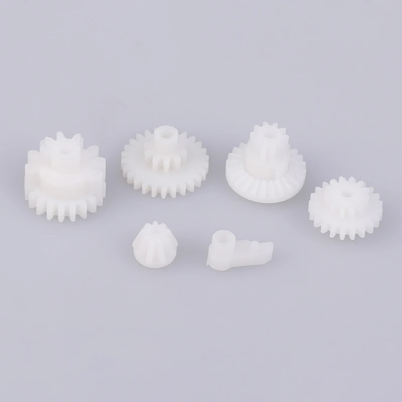 6PCS Gel Water Bomb STD 5S Gear 6 Piece Set 380 Motor D Shaft Gear CS0911 Gear Repair Refit Accessories