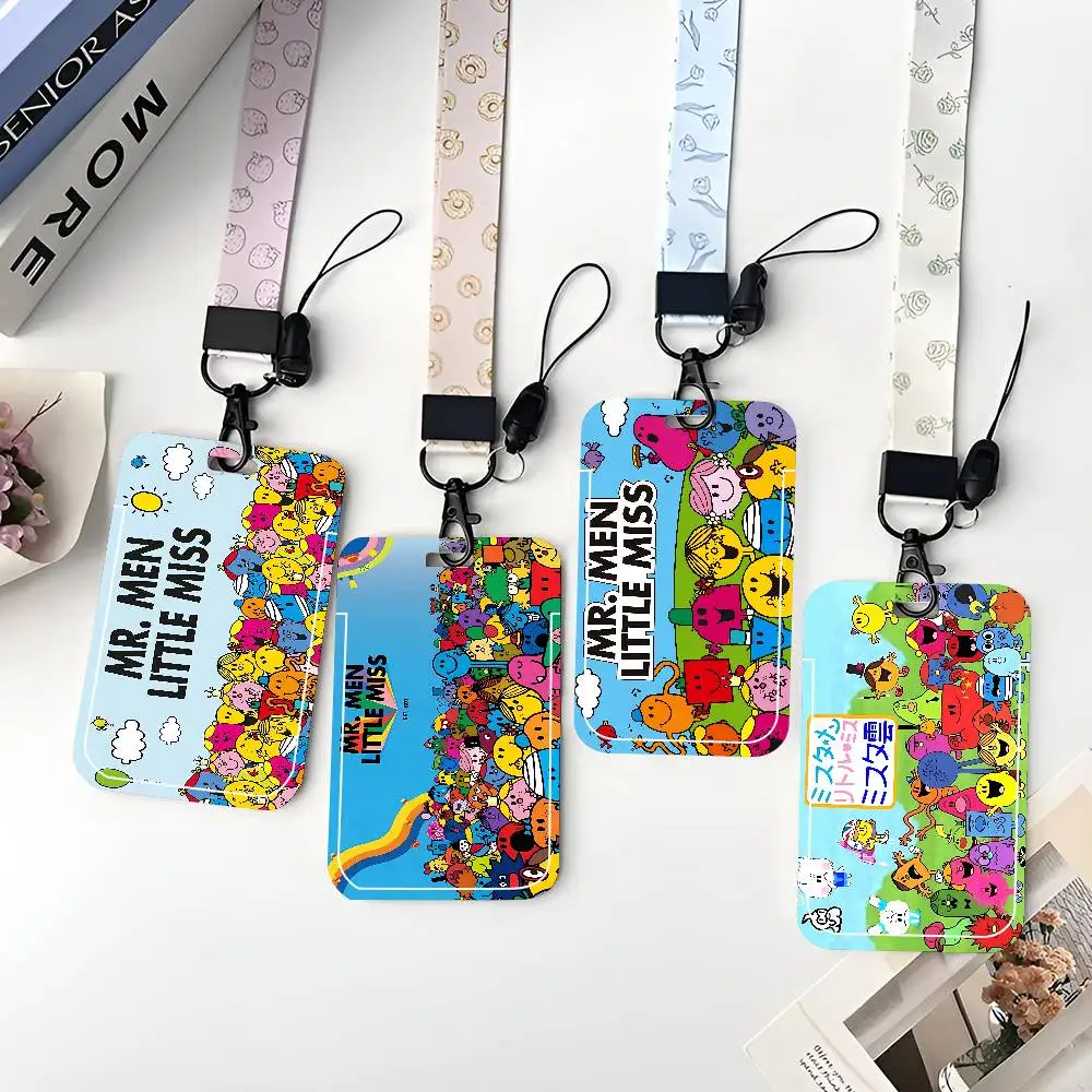 

Защитный чехол для ID-карт Mr. M-Men Cute L-Little Miss: для школьных, проездных и карт питания, с функцией легкого извлечения