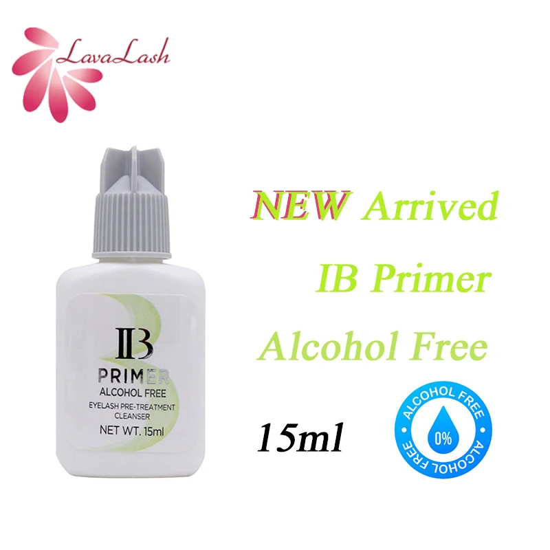 IB Super Bonder V2 Glue Enhancer Primer Fixing Agent for Eyelash Extensions Clear Liquid Primer Cure Adhesive Lashes Tools