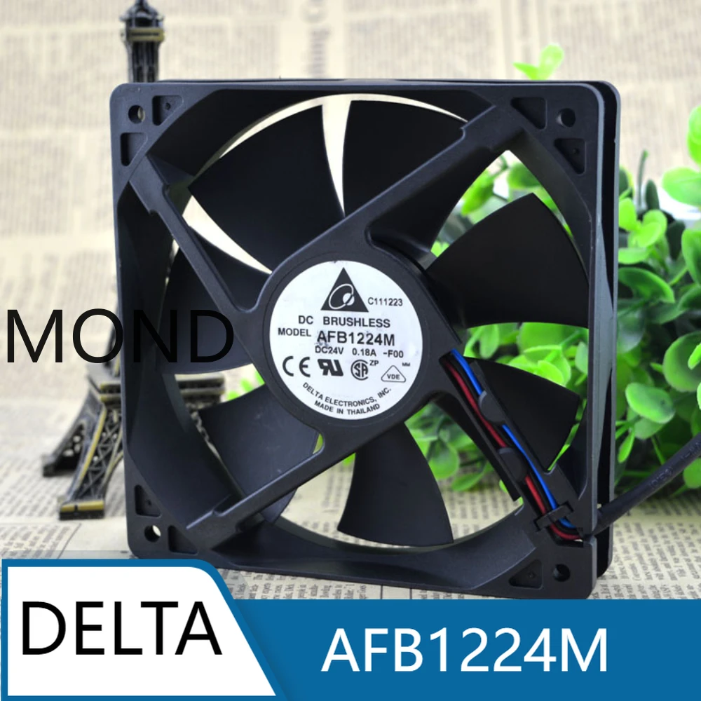 

Delta AFB1224M 24V 0.18A 12025 12CM Server Silent Inverter Cooling Fan