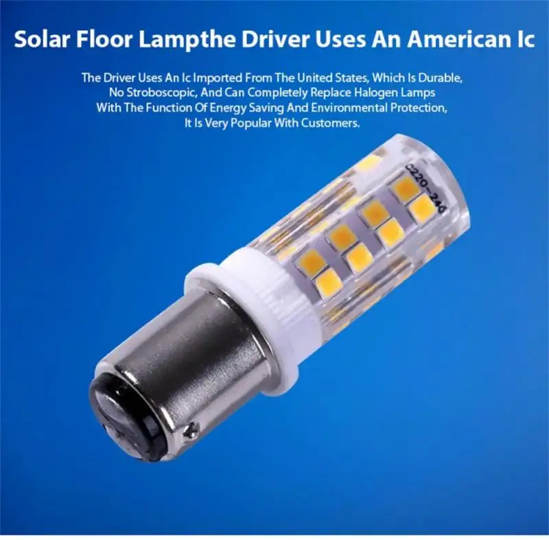 BA15d Double Contact Bayonet Base LED Corn Bulb LED Light Bulb 220V for Sewing Machine Pfaff Singer Privilege Bernina etc Lamp