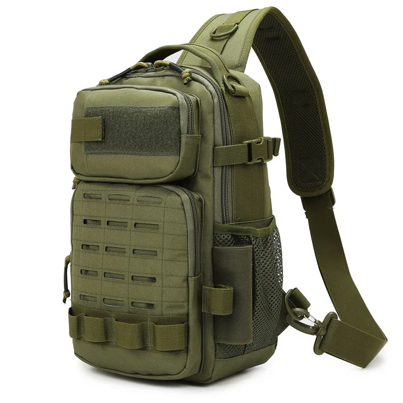 

Outdoors Tactical Men's Chest Bag Shoulder Crossbody Bags for Male 2025 Designer Nylon Waterproof Man Messenger Sports Travel