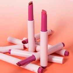 2.5g Private Label 6-color Lipstick Pen Custom Bulk Press-on Waterproof Non-fading Pop-lip Mirror Glaze Water Gloss Makeup Vegan