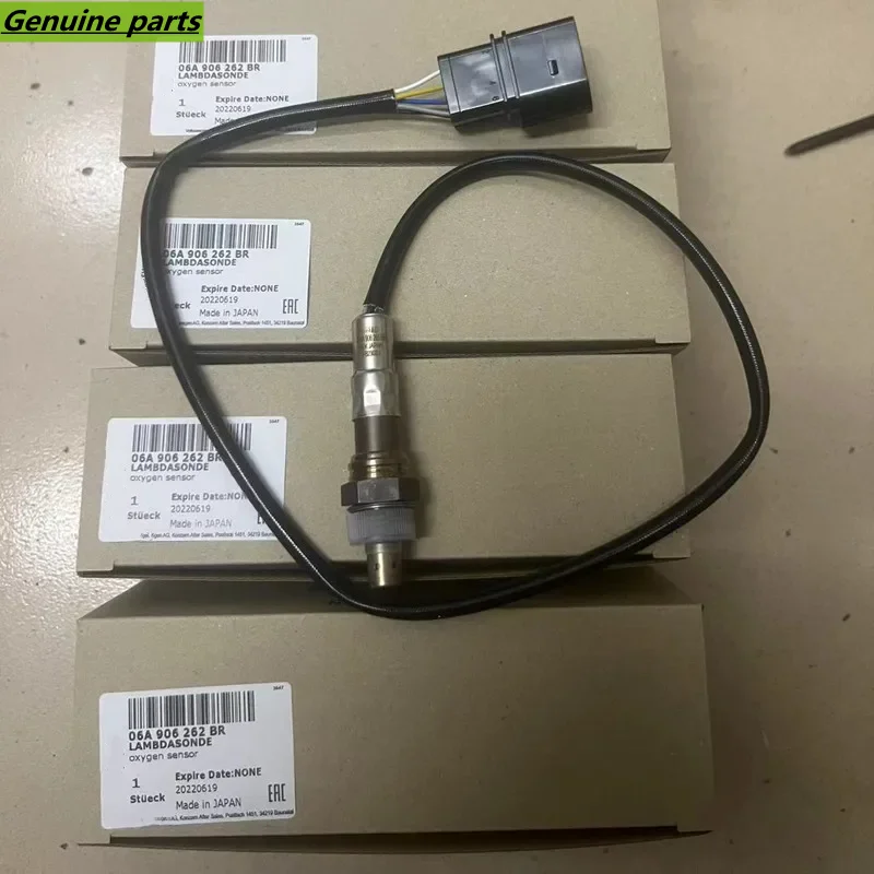 Made IN JAPAN NEW 06A906262BR 5 Wire Oxygen Sensor For  AUDI A3 VW golf Jetta SEAT Altea SKODA Octavia 06A 906 262 BR