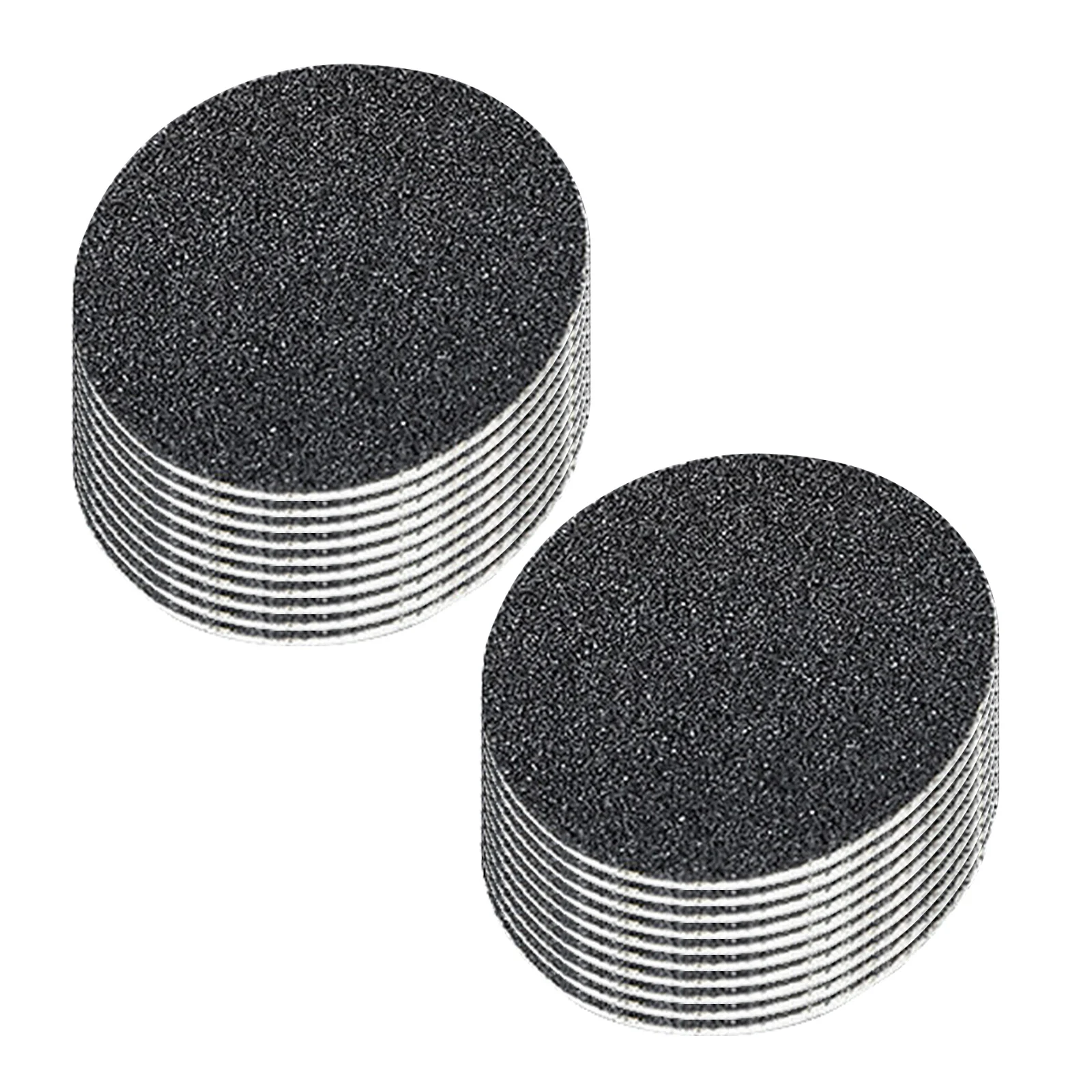 

60 Pcs Foot Grinder Polishing Sheet Discs Sanding Pads Sandpaper Nail Drill Bit for Grinding Wheel