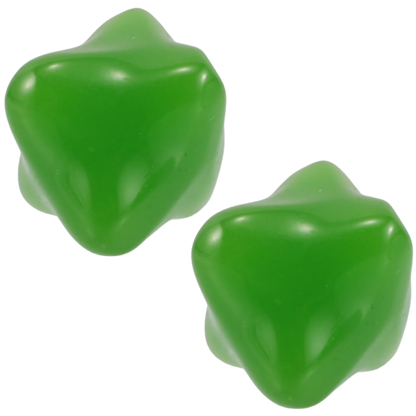 

2Pcs Hexagonal Resin Palm Massage Ball Finger Strengthener Handheld Muscle Relaxation Fitness Fascia Yoga Massage Ball Roller