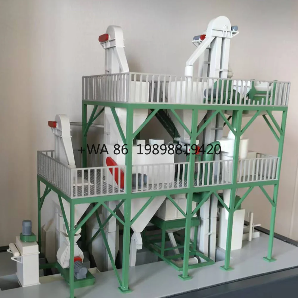 Mill Plant/ Processing Machine for Cow Pig Chicken Poultry Pellet Feed Production Line/small