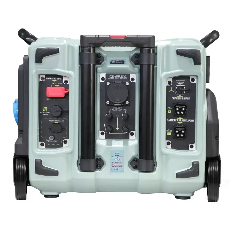 Solar Power Generation Equipment 5kw Portable Solar Power Generator Solar Generators Lithium 5000w For Camping With Inverter