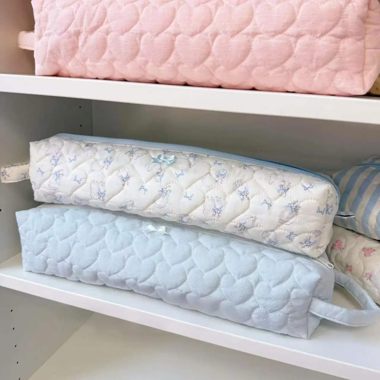 Curling wand storage bag, multifunctional hair dryer storage bag, large capacity handbag, hair tool protective cover