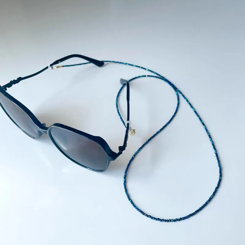 Klein Blue Ultra-Thin Handmade Glasses Chain Anti-Loss Sunglasses Mask Earphone Strap - Minimalist Premium Accessory