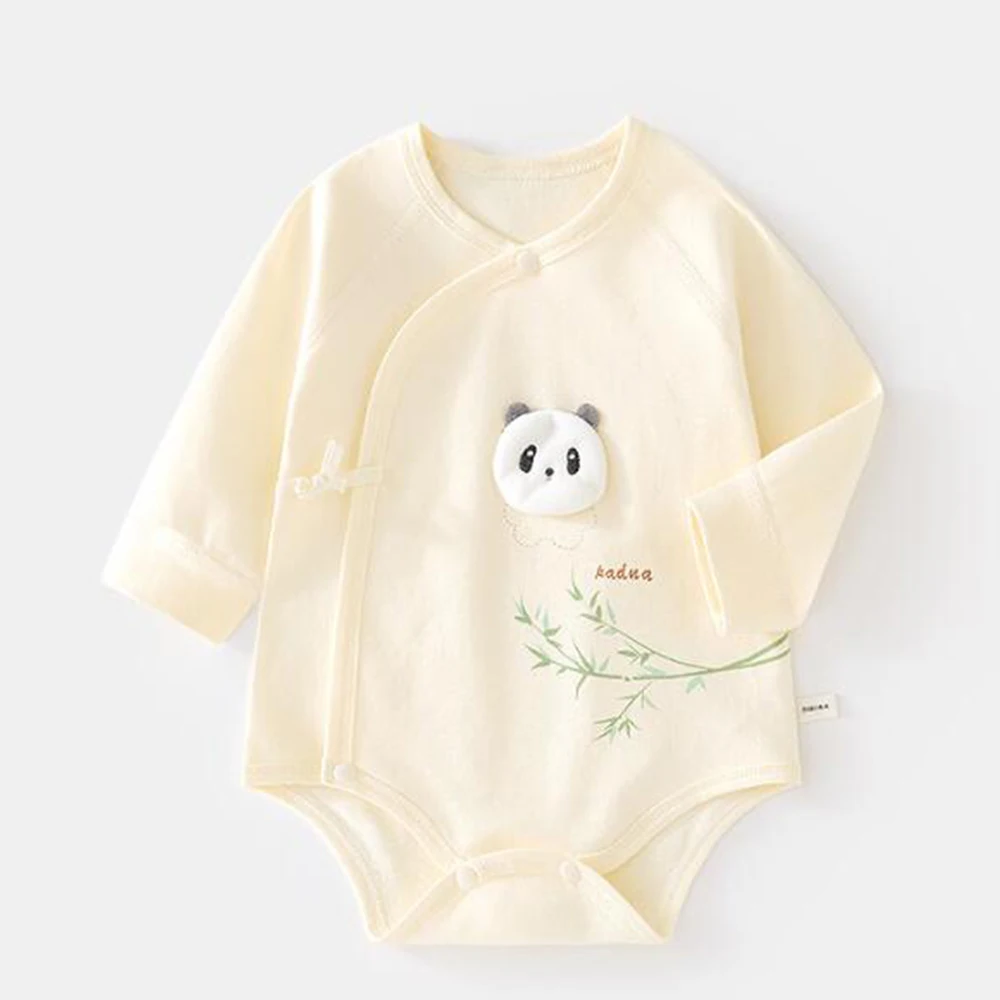 

Baby Girl Clothes Newborn Baby Bodysuit Long Sleeve Cotton Animal Floral Print Spring Autumn Infant Boy Romper