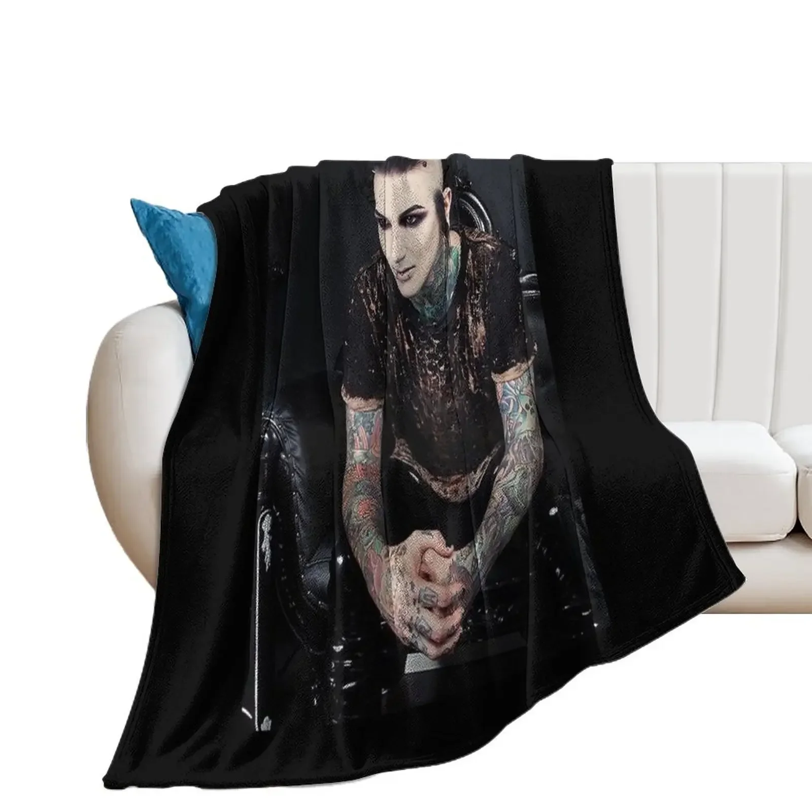 chris motionless cerulli chris motionless cerulli chris motionless cerulli 7 Throw Blanket Cute Plaid Flannel Fabric Blankets