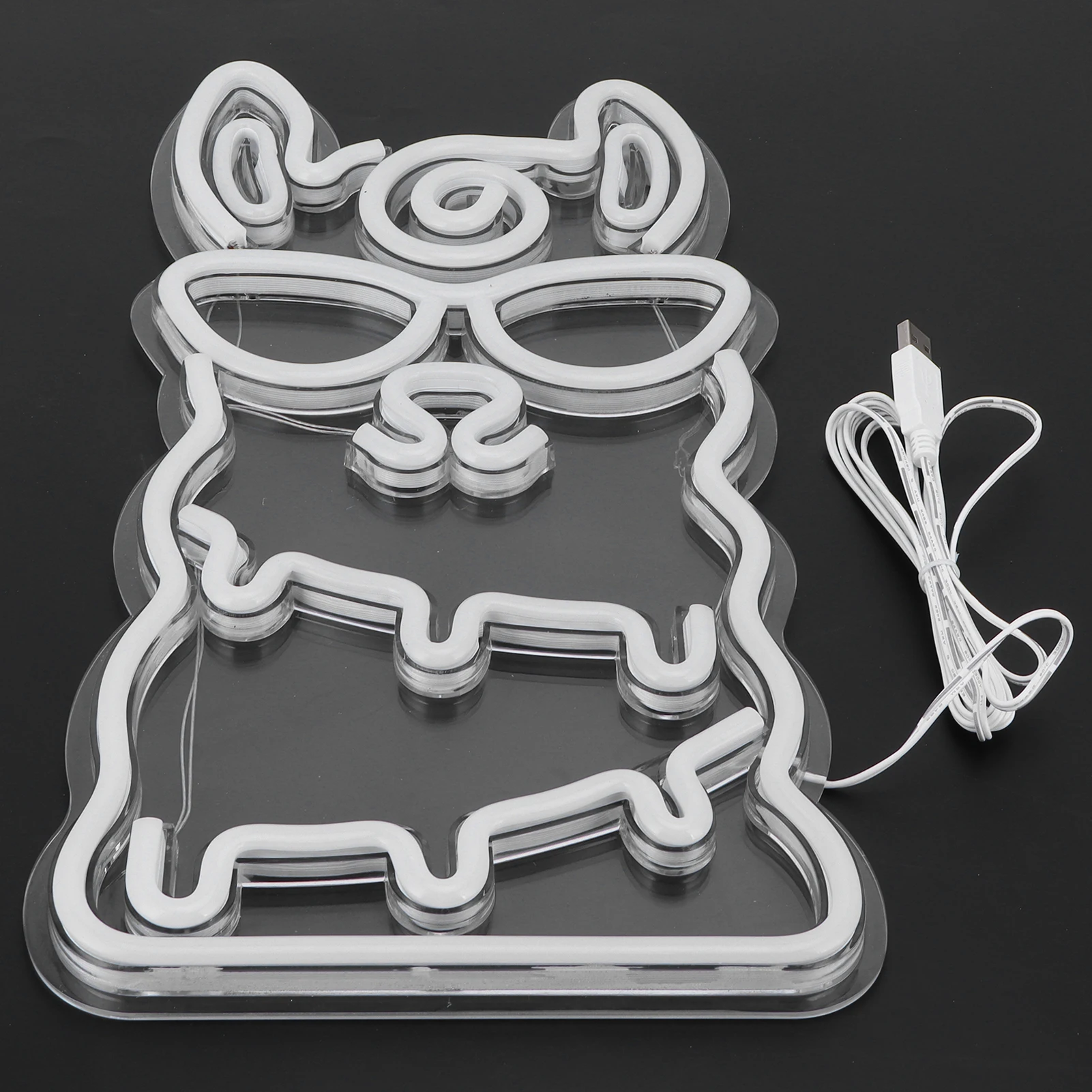 LED ضوء النيون الألبكة-شكل جدار النيون تسجيل الفن USB بالطاقة المنزل غرفة نوم زخارف للحانات تركيب المصابيح ضوء النيون النيون تسجيل