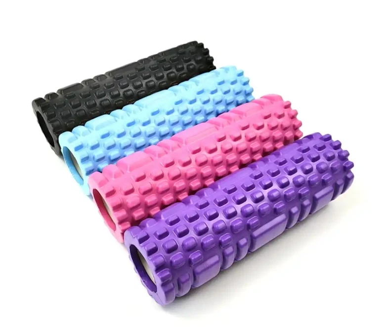 classic-style-multifunctional-yoga-column-roller-fitness-back-muscle-pvc-hollow-33cm-yoga-massage-foam-rollerpromote-sales
