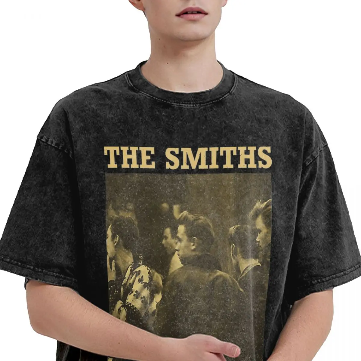 The Smiths The World Wont Listed T-Shirt Summer Vintage T-Shirts 2024 Casual Hippie Tee Shirt Men Short Sleeve Print Top Tees