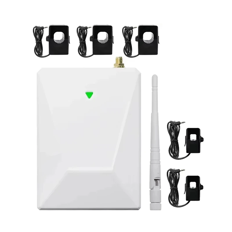 Tuya Wifi متعدد الدوائر 5 قنوات ثنائية الاتجاه طاقة الطاقة كيلووات ساعة متر مراقب AC90-480V مع 5 قطعة CT المشابك #6