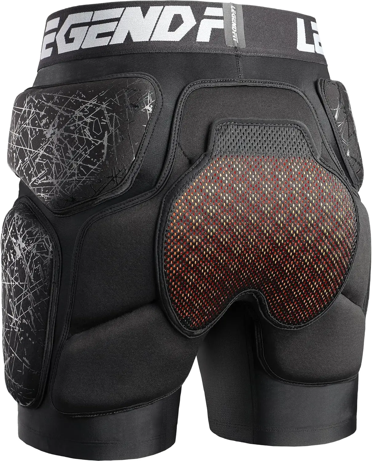 

Padded Shorts for Snowboard Ski Ice Skating Skateboard Hip Butt Tailbone Protection Men Women Youth