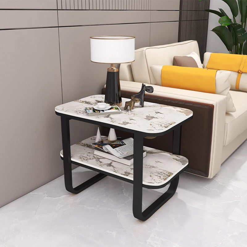 High Standing Side Table Decoration Luxury Modern Designer Organizer Books Coffee Table Computer Kaffee Tische Home Furniture
