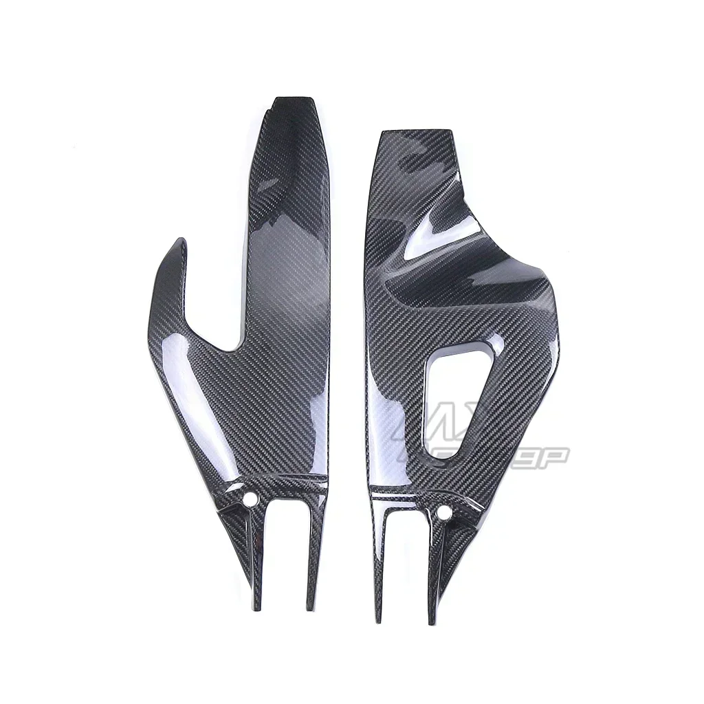2025 For Aprilia RSV4 RS V4 2024 Carbon Fiber Swingarm Guard Protectors Motorcycle Parts Swing Arm Cover Fairing Kits