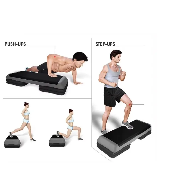 

Бытовое медицинское оборудование, тренажерный зал, домашняя йога, регулируемая штабелируемая платформа для тренировок с несколькими высотами, аэробная ступенька