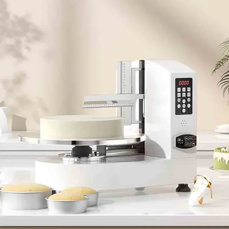 

Коммерческая техника 4-16-дюймовая автоматическая штукатурная машина для эмбриона торта на день рождения, машина для формования торта, машина для выпечки