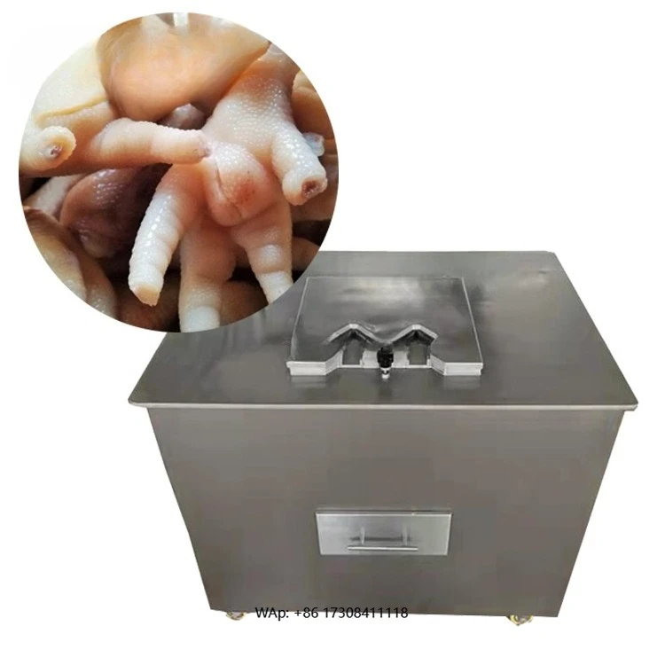 Chicken Feet Nail Cutting Machine/Chicken Feet Nail Removal Machine High Capacity