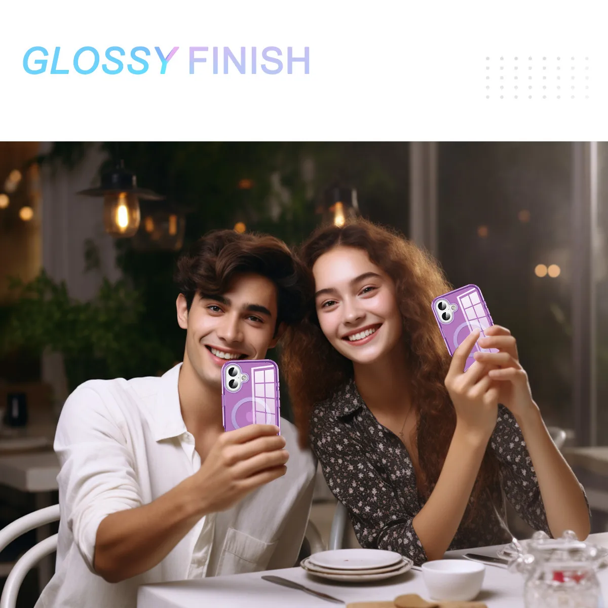 حافظة هاتف Fit iPhone 17، متوافقة مع واقي شاشة MagSafe المدمج المقاوم للخدش المضاد للخدش لهاتف iPhone17 2025