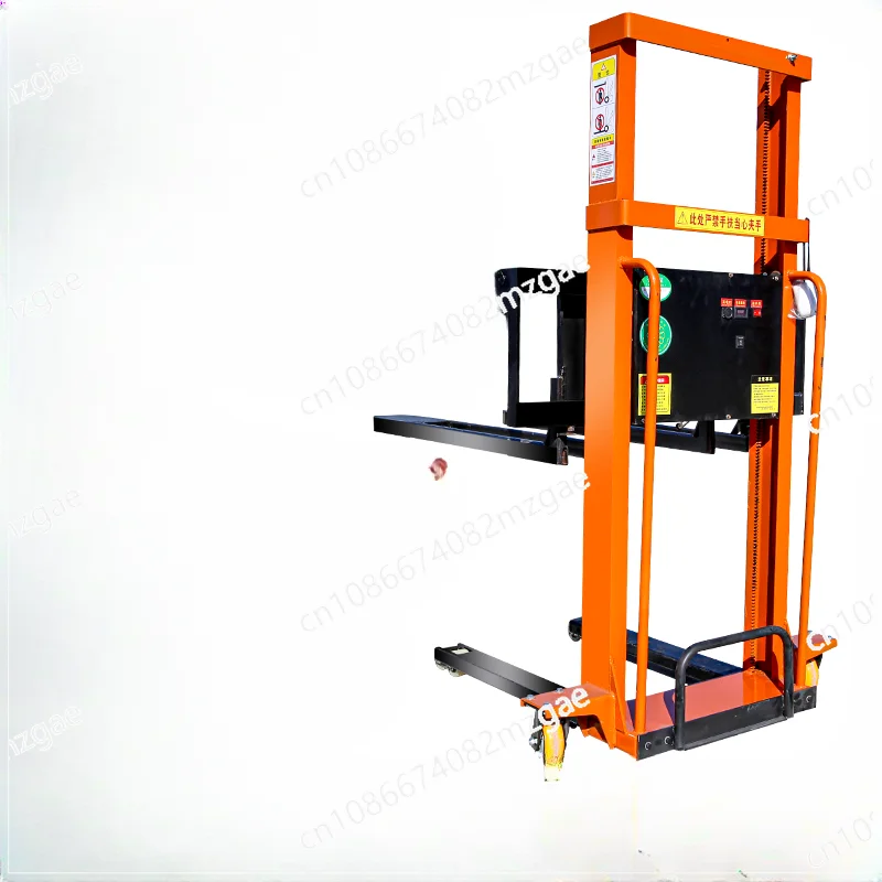 Forklift Portable Lift Truck Lifting and Handling Stacker Truck Automatic Loading and Unloading Small Remote Control