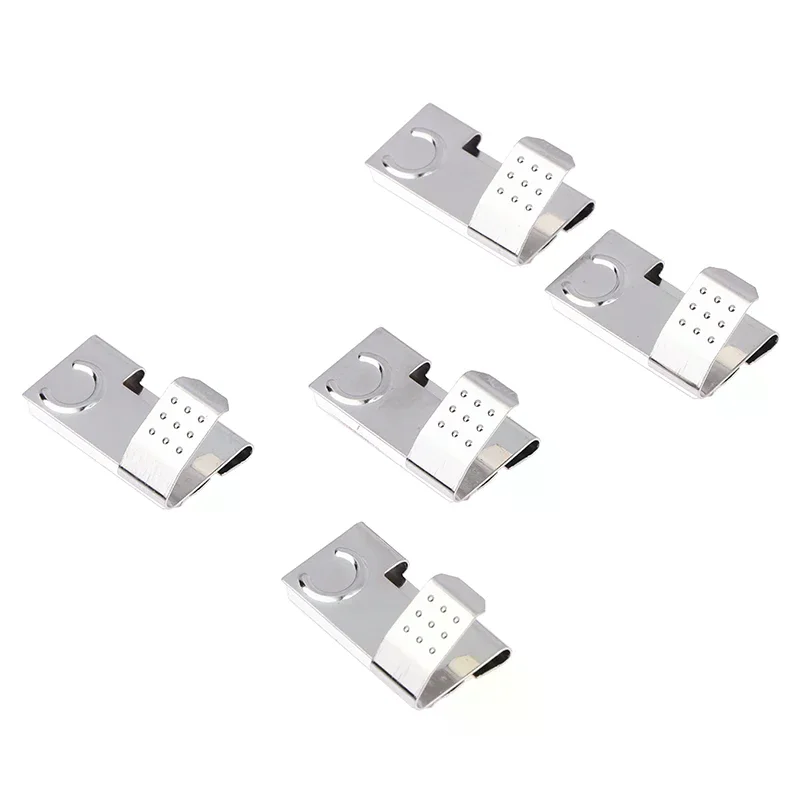 10Pcs Battery Clip AA Battery Contacts BC-290-NI Spring Steel Nickel Plated Positive Negative Mate
