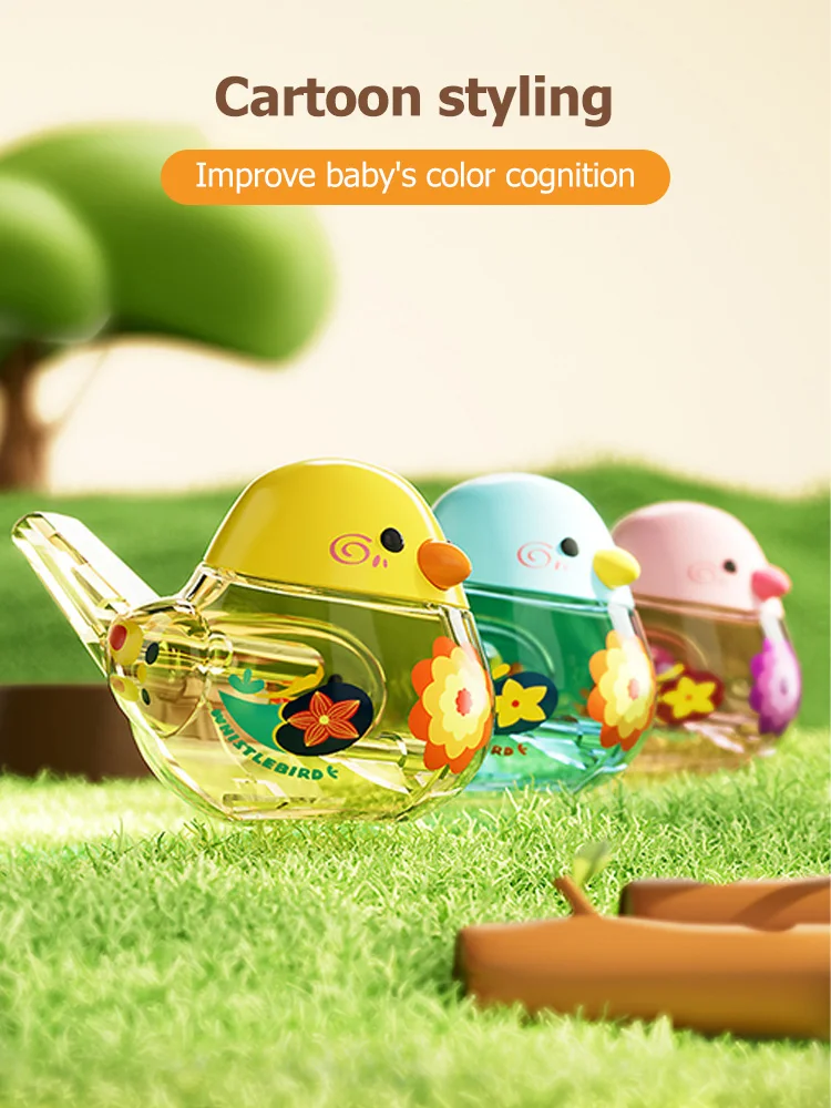 Bird Call for Babies Whistle Cartoon Bird Oral Muscle Pronunciation Training Enchanting Sound Promote Musical Exploration Sound