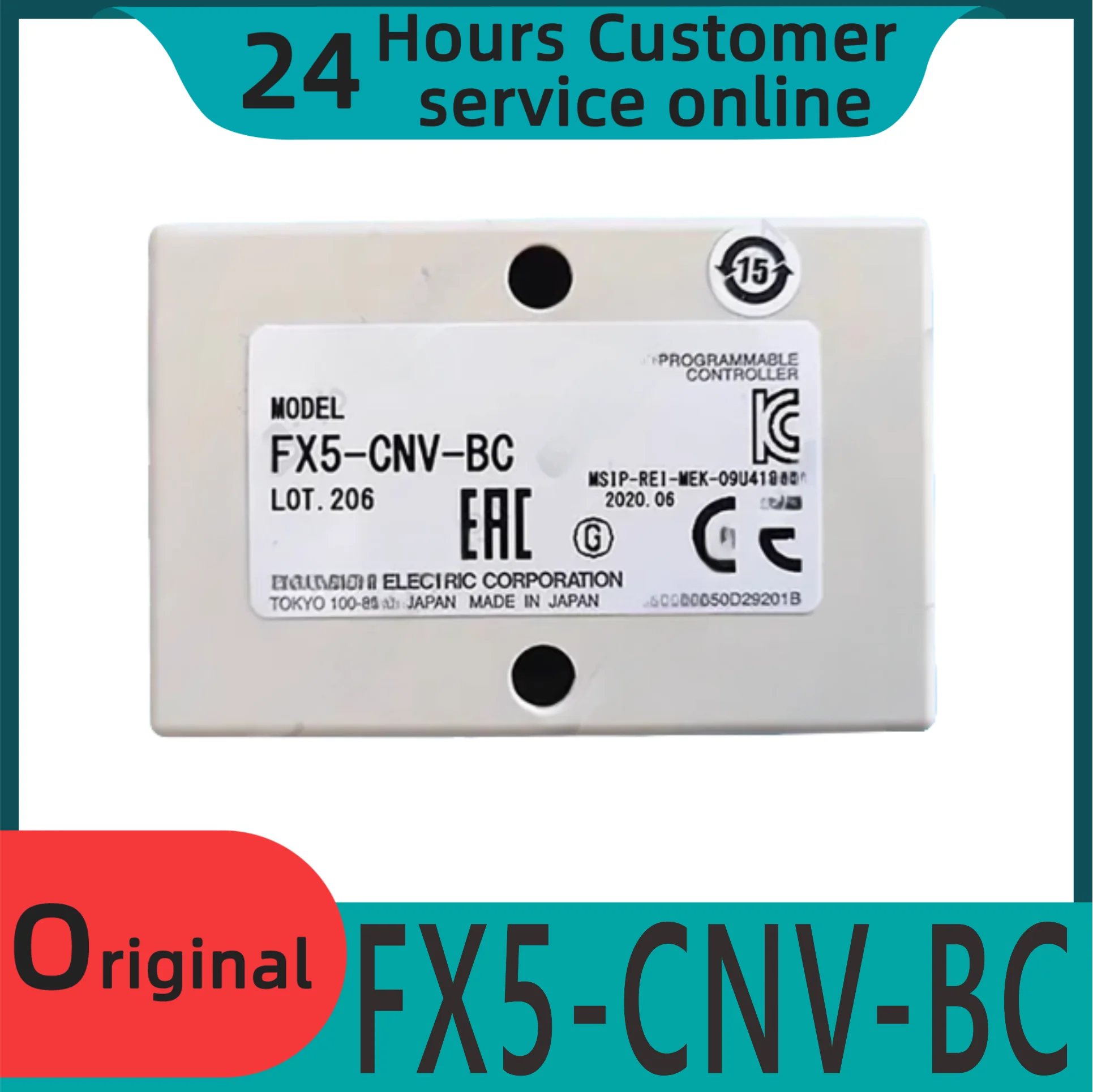 New Original Fx5u Extension Cable Adapter Module Fx5-cnv-bc