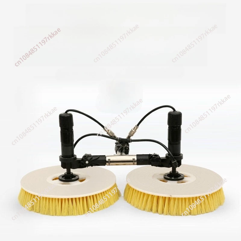 

Щетка для чистки солнечных панелей с двойной головкой и водяной занавеской, солнечной энергии