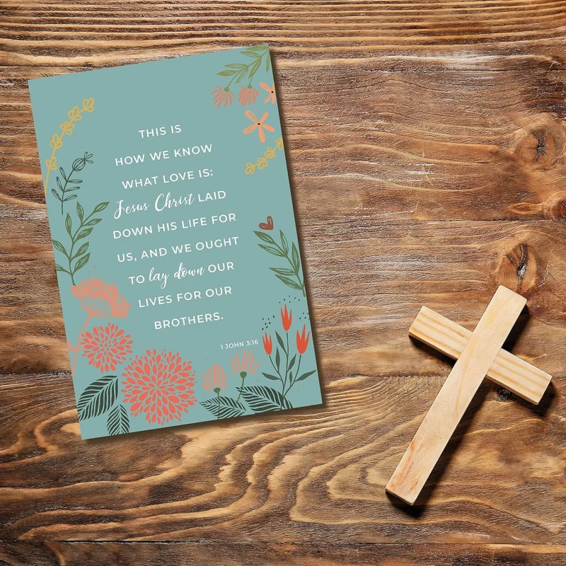 Custom. Bible Multiple Types of Cards with Envelopes Blank Thank You Letters and Envelopes Family and Friends
